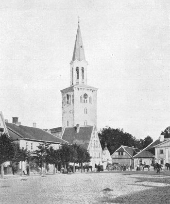 Trinitatiskirche in Mitau