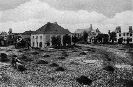 Der Marktplatz von Prasznysz