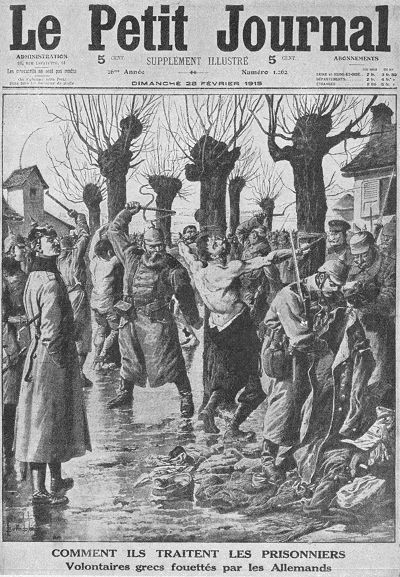 "Wie die Deutschen die Gefangenen behandeln"