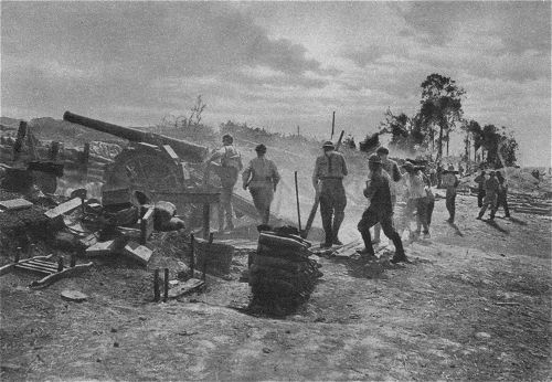 Franzsische Artillerie 1916