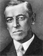 US-Präsident Woodrow Wilson
